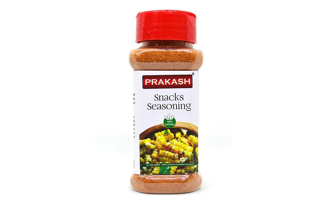 Prakash Snacks Seasoning    Plastic Jar  80 grams